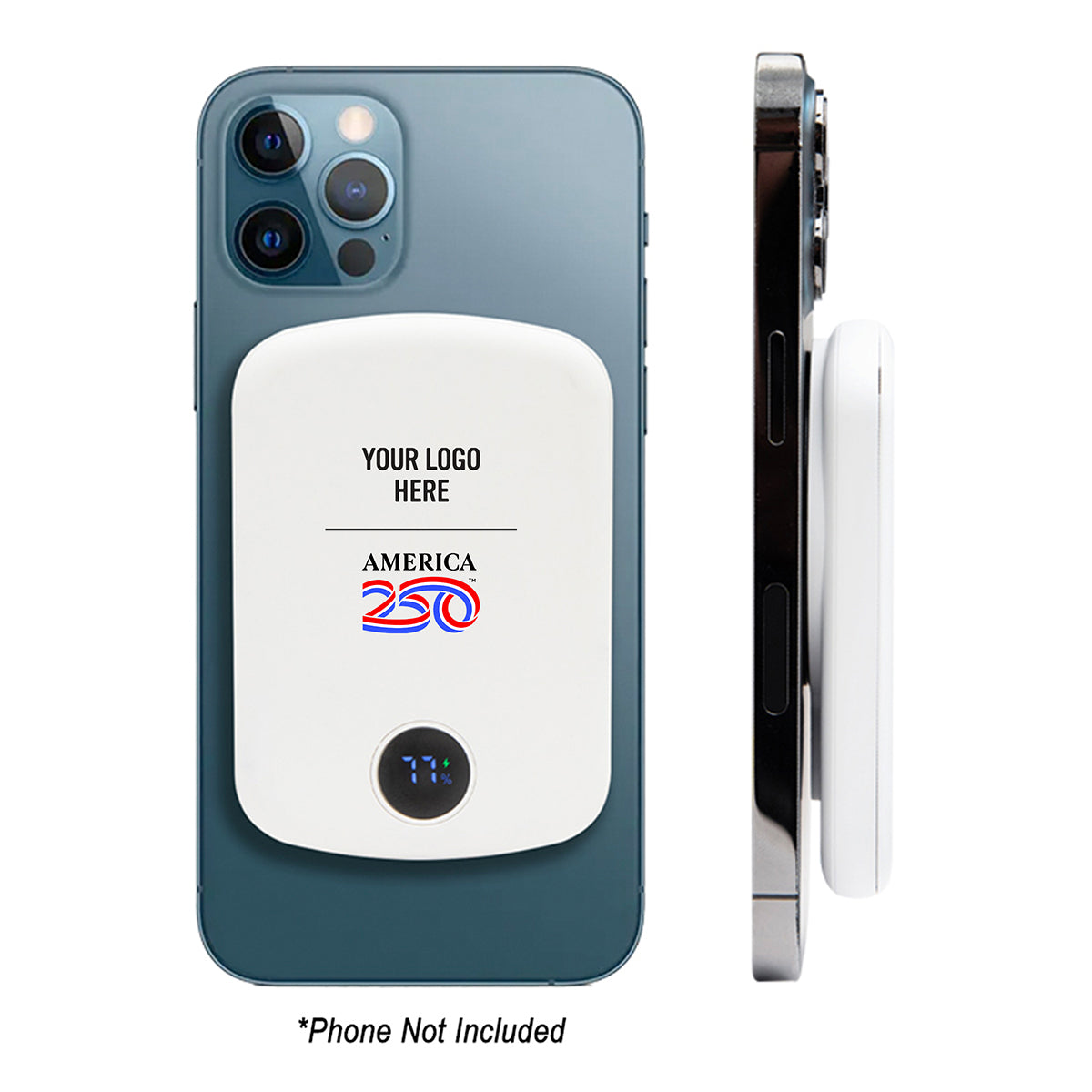 America250™ 15W Mag Max Wireless Charger Power Bank