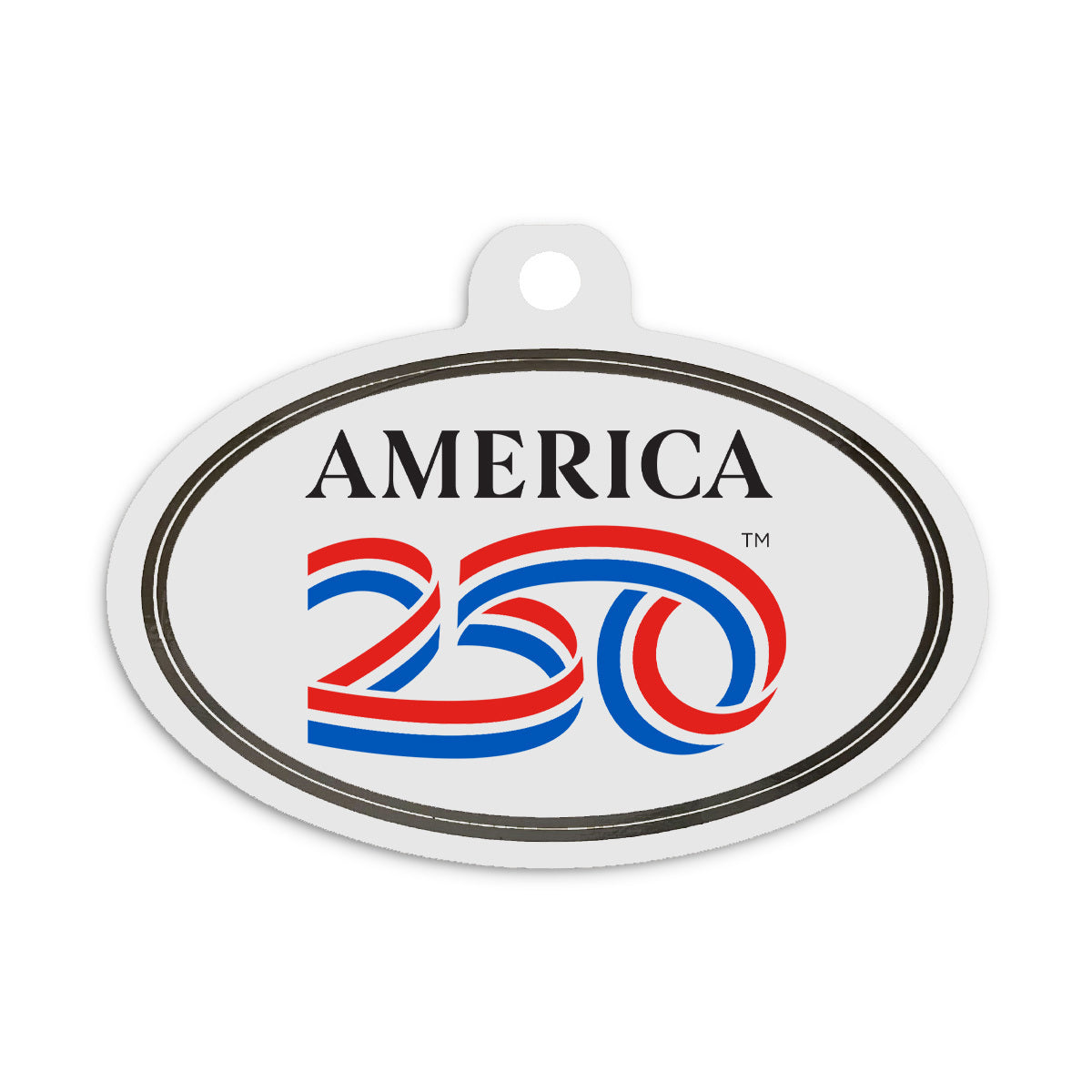 Oval Decal, 3.8" x 2.4"