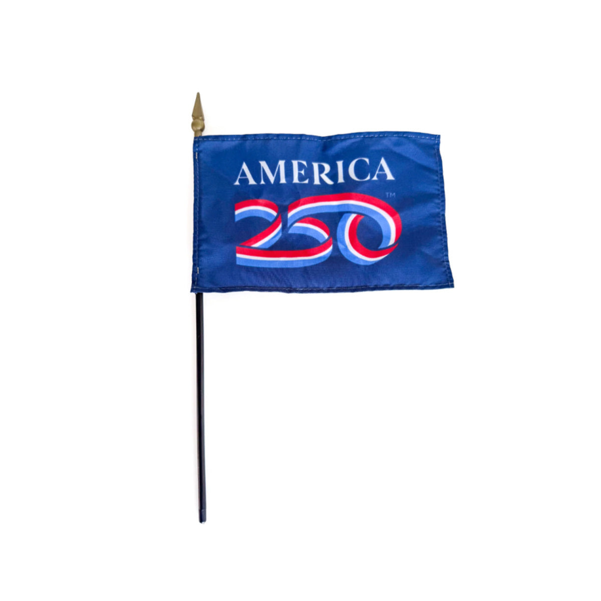 6" x 4" Handheld Flags, Navy - Pack 0f 12