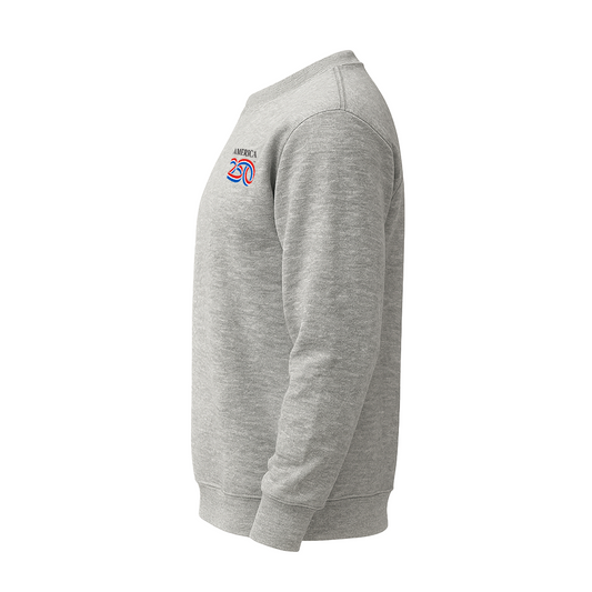 Modern Crewneck Sweatshirt, Dark Ash