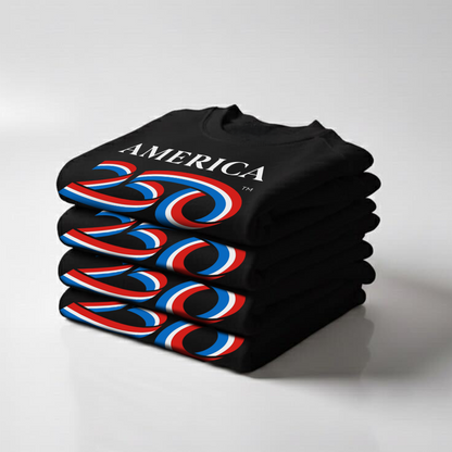 Classic Crewneck Sweatshirt, Black & Navy