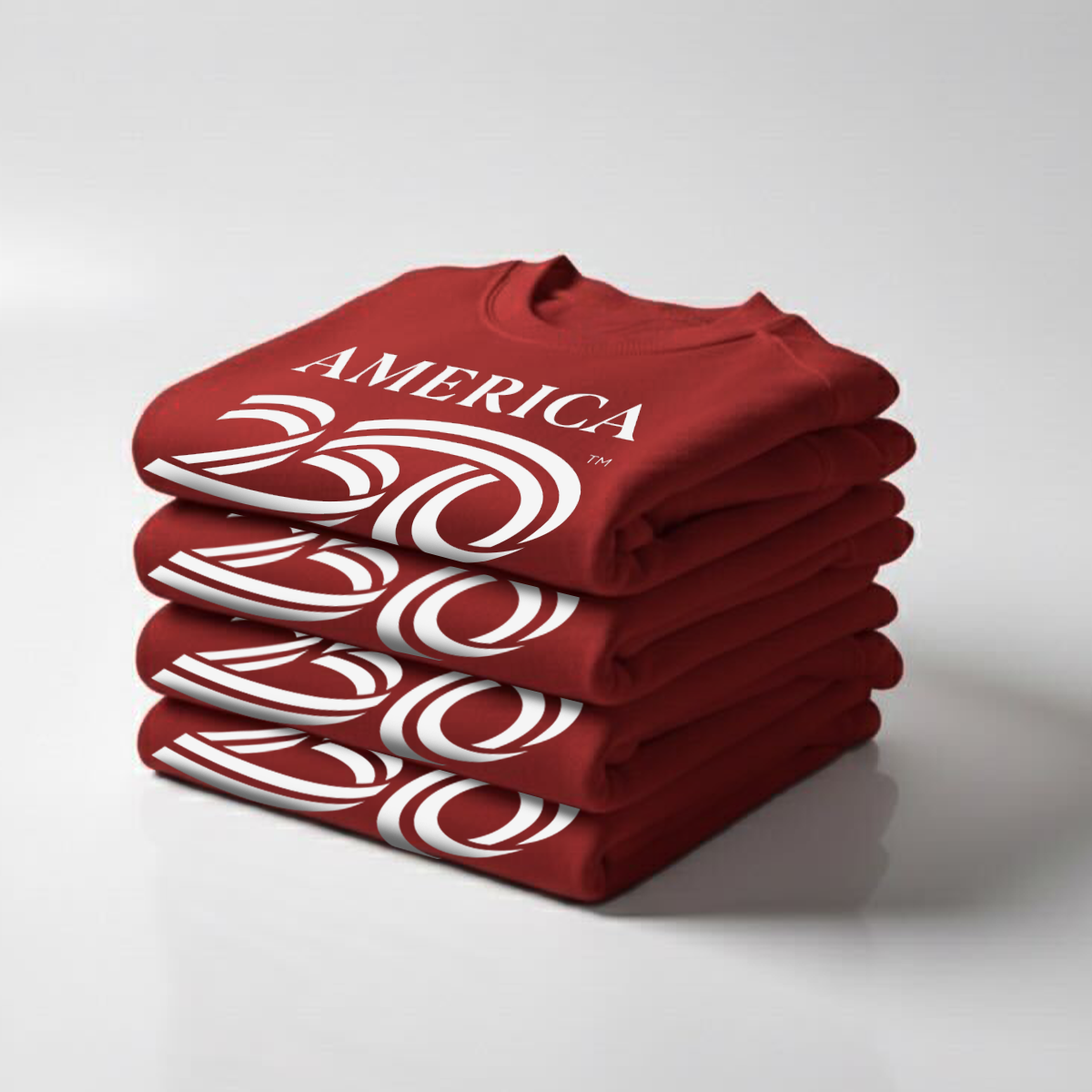 Classic Crewneck Sweatshirt, Cardinal