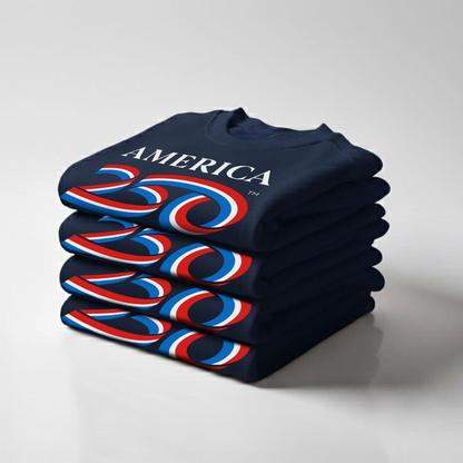 Classic Crewneck Sweatshirt, Black & Navy