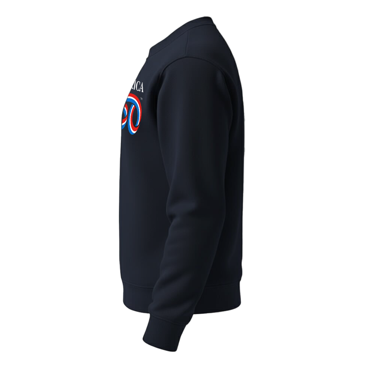 Classic Crewneck Sweatshirt, Black & Navy