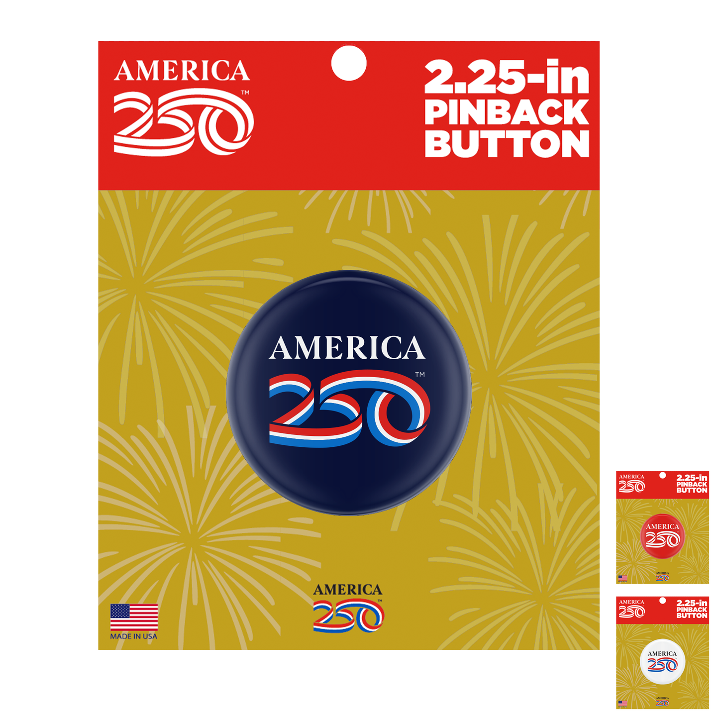 2.25" Buttons, Single