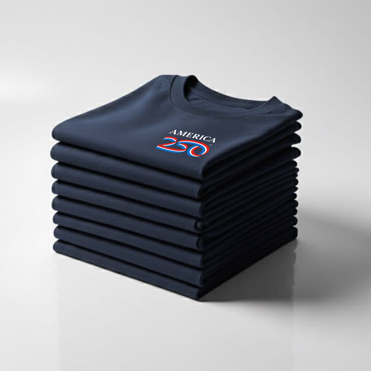 Modern Long Sleeve Tee, Navy & Black