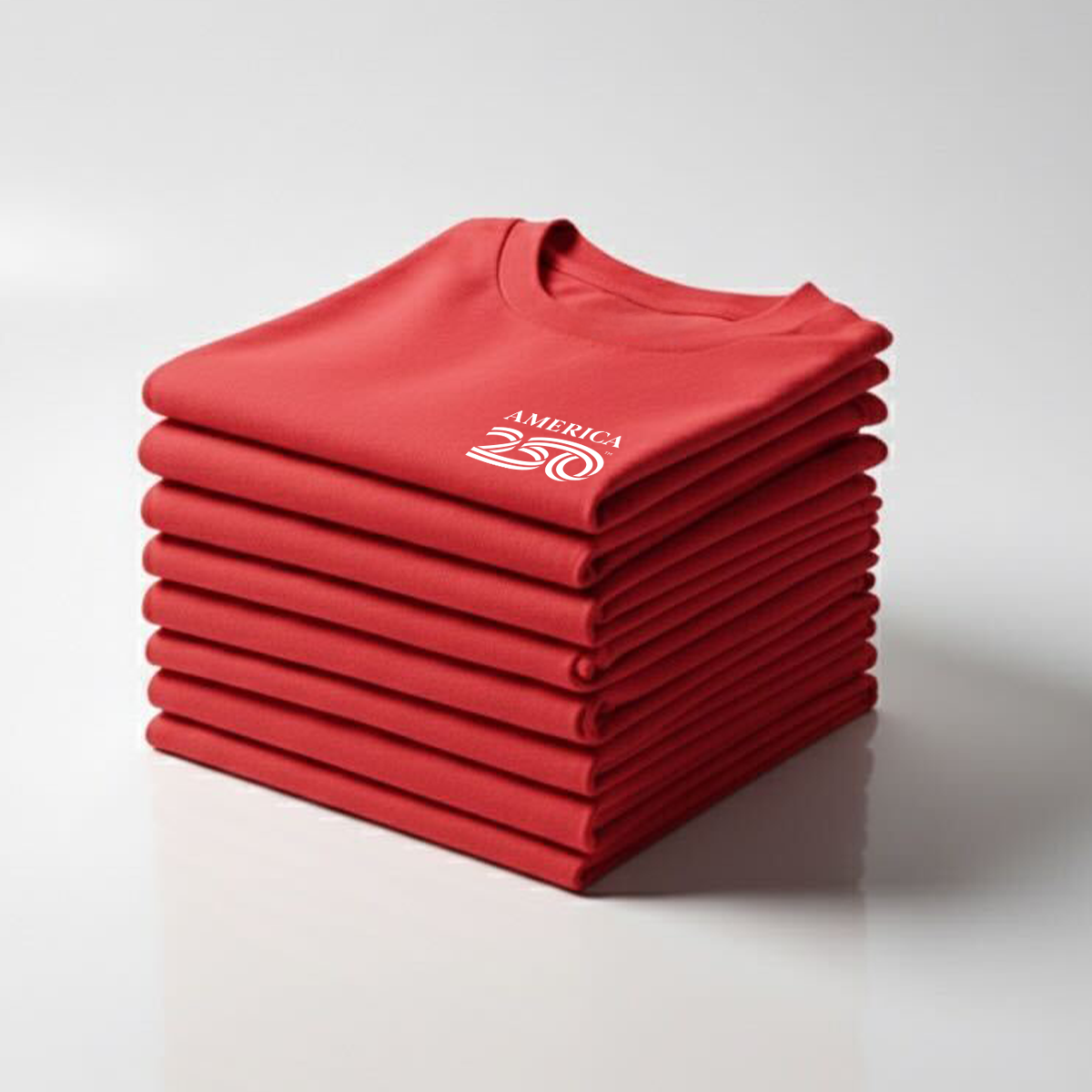 Modern Long Sleeve Tee, Red