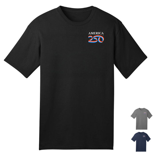 Modern Premium Cotton Tee 4.2oz, Black, Charcoal & Navy