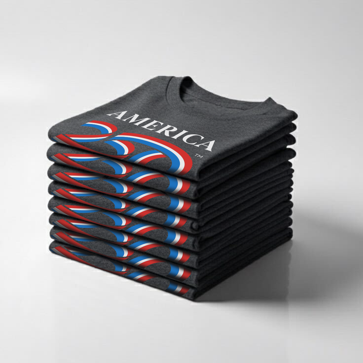 Classic Premium Cotton Tee 4.2oz, Black, Charcoal & Navy