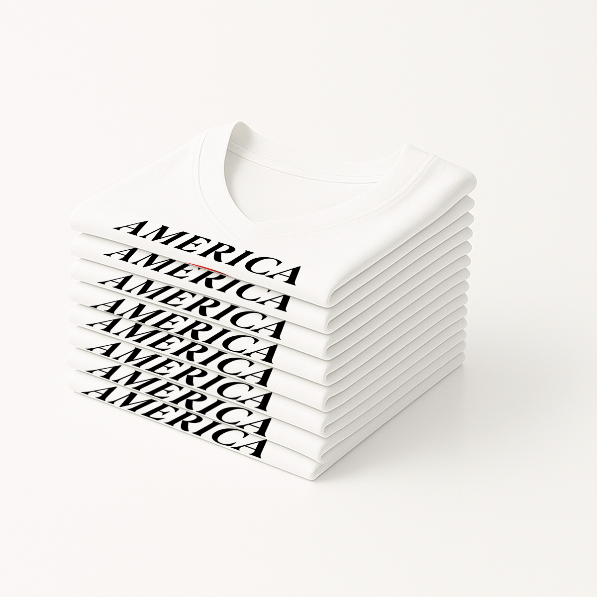 Classic V-Neck Tee, White