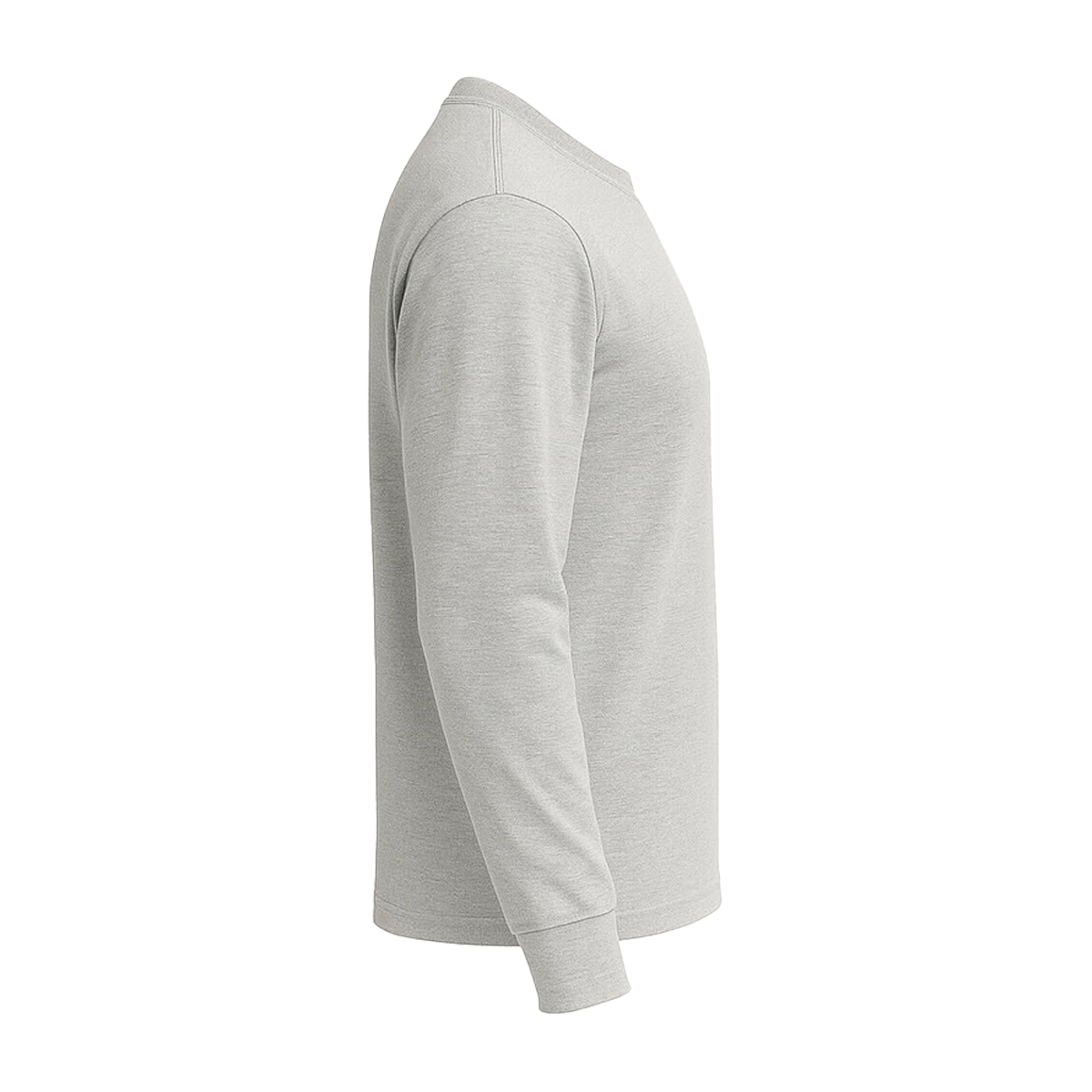 Modern Long Sleeve Tee, Dark Ash