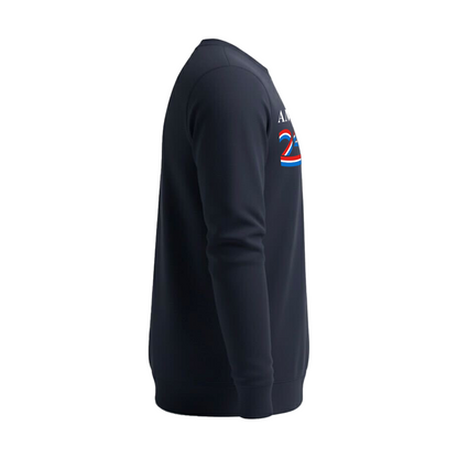 Classic Long Sleeve Tee, Navy & Black