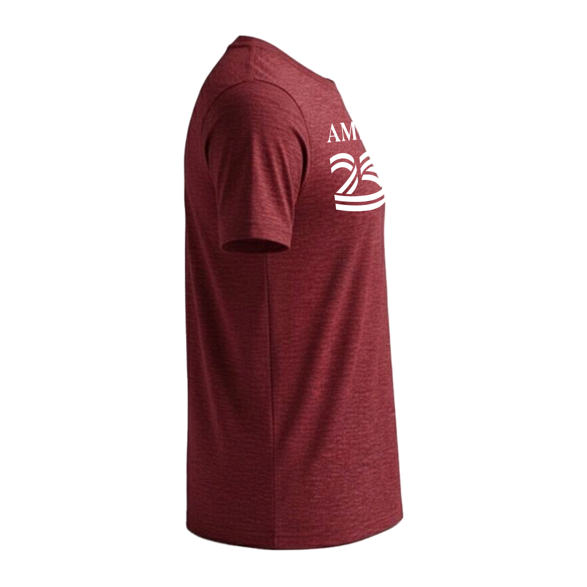 Classic Tri-blend Tee, Burgundy & Royal