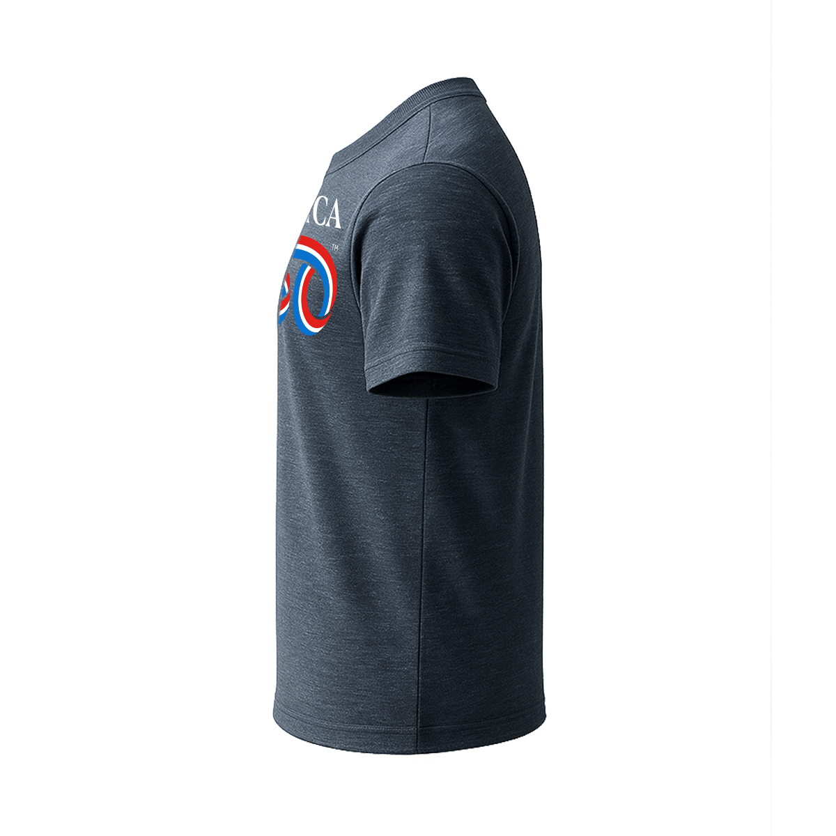 Classic Tri-blend Tee, Black & Navy