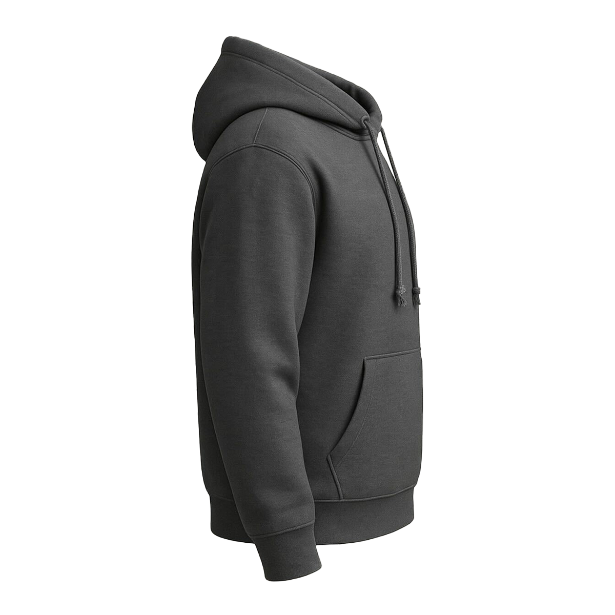 Modern Hooded Pullover, Navy & Charcoal