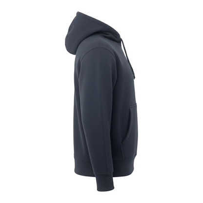 Modern Hooded Pullover, Navy & Charcoal