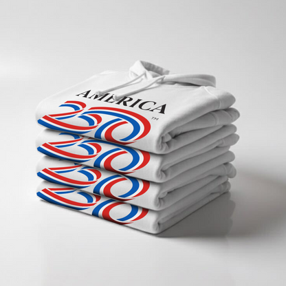 Classic Hooded Pullover, White