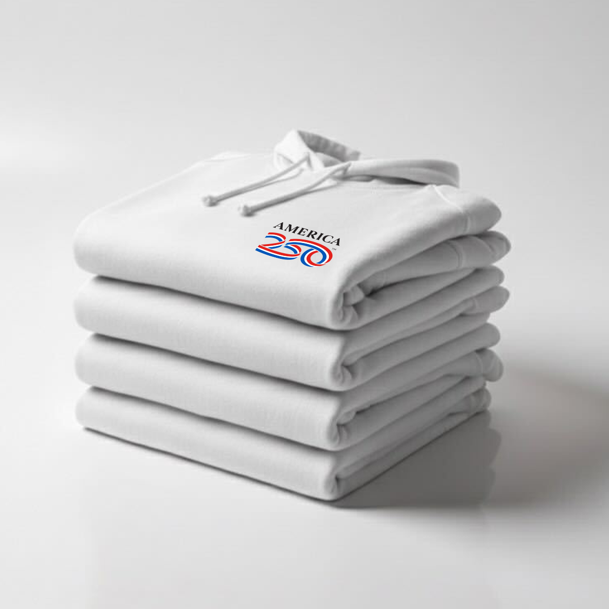 Modern Hooded Pullover, White