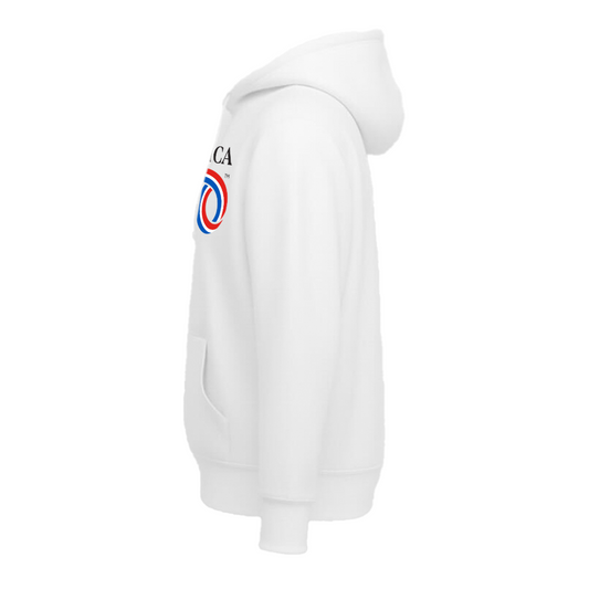 Classic Hooded Pullover, White