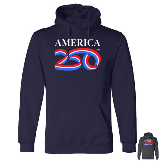 Hooded Pullover, Navy & Black