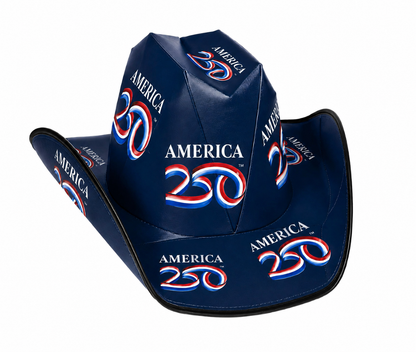 America250 Limited Edition Cowboy Hat Navy