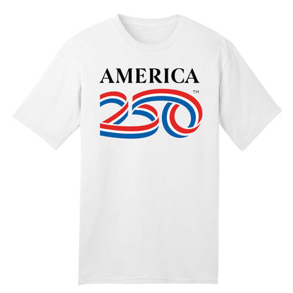 America250 Cotton Tee, White