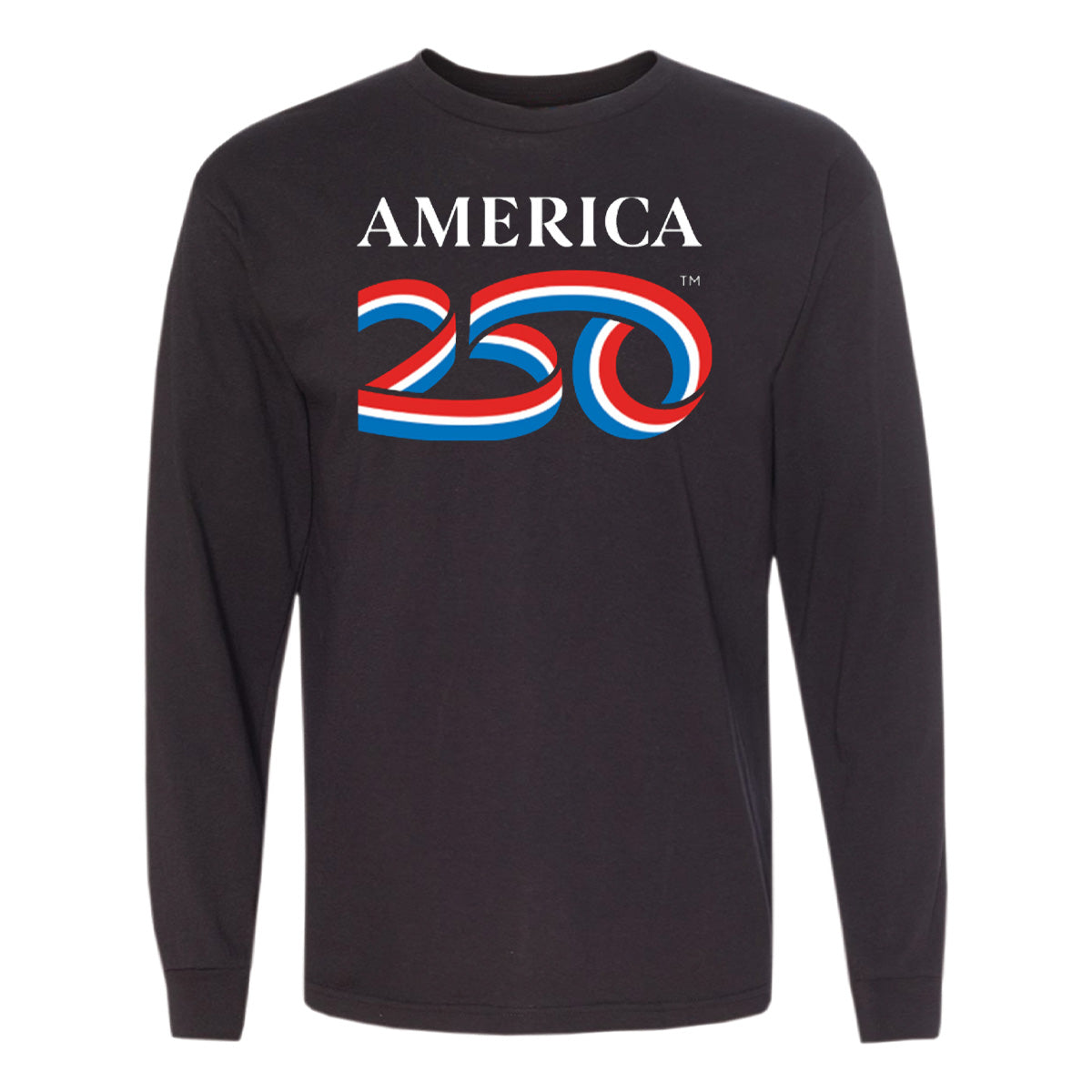 Long Sleeve Tee, Navy & Black