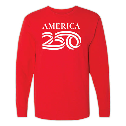 Classic Long Sleeve Tee, Red