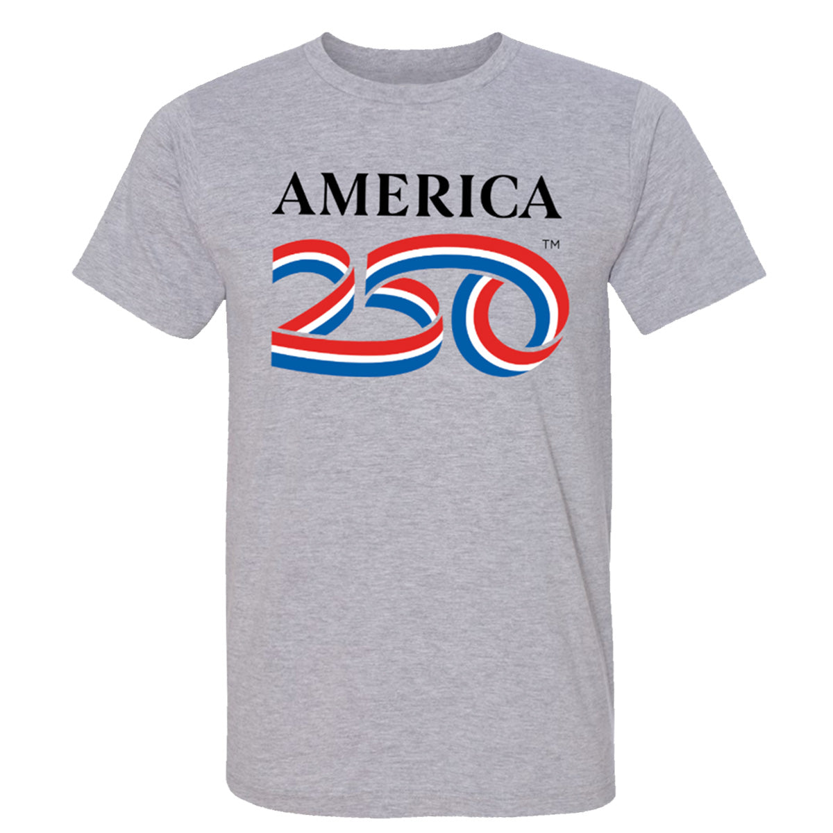 50/50 Heathered Tee, Gray