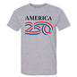50/50 Heathered Tee, Gray