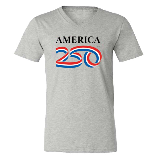 V-Neck Tee, Dark Ash