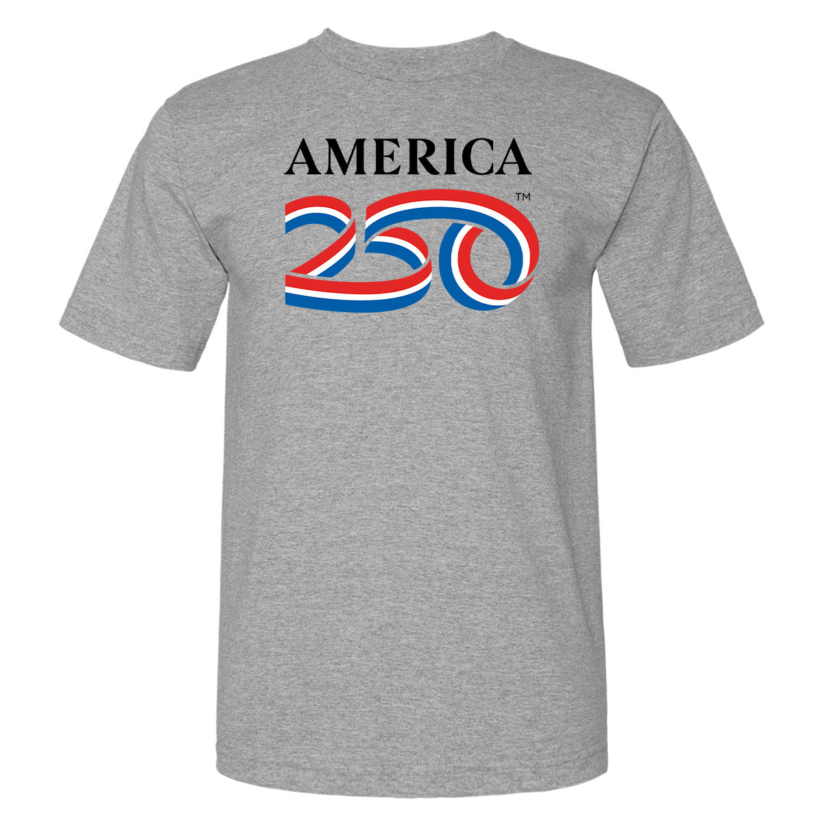 100% Cotton Tee 5.4oz, Dark Ash