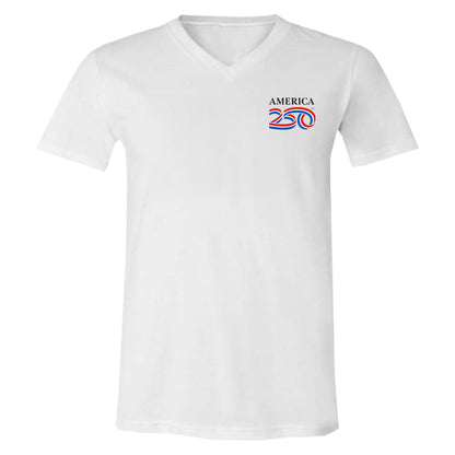 Modern V-Neck Tee, White