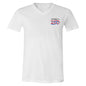 Modern V-Neck Tee, White