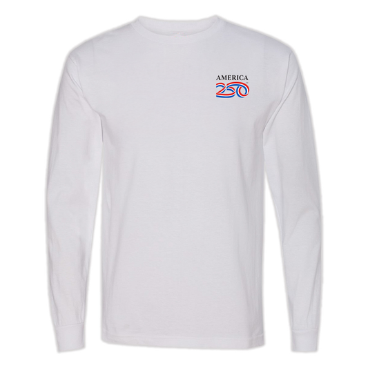 Modern Long Sleeve Tee, White
