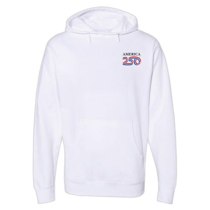 Modern Hooded Pullover, White