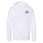 Modern Hooded Pullover, White