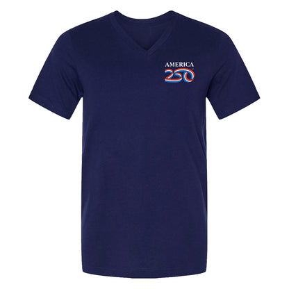 Modern V-Neck Tee, Navy
