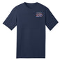 Modern 100% Cotton Tee 5.4oz, Navy & Black