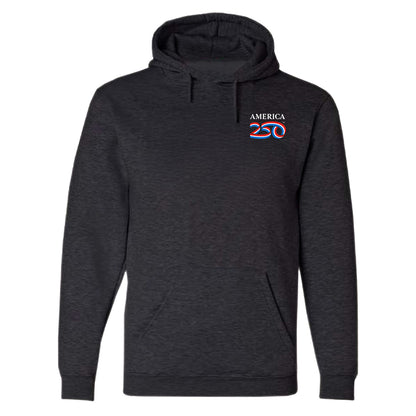 Modern Hooded Pullover, Navy & Charcoal