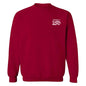 Modern Crewneck Sweatshirt, Cardinal