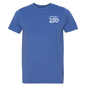 Modern 50/50 Heathered Tee, Royal