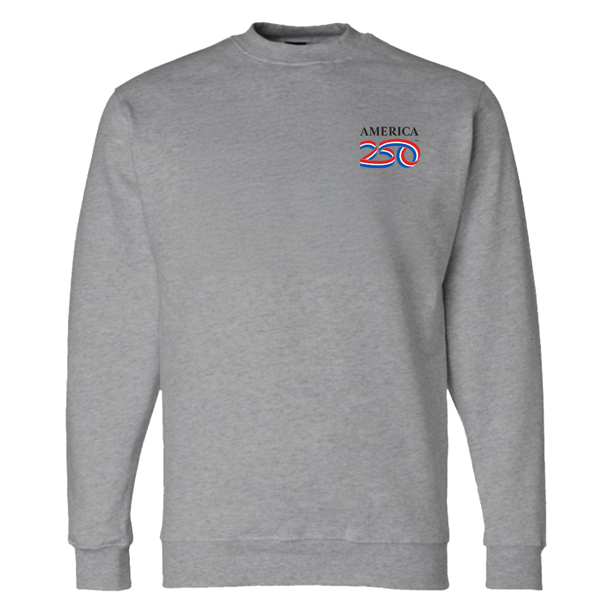 Modern Crewneck Sweatshirt, Dark Ash