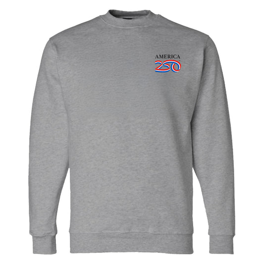 Modern Crewneck Sweatshirt, Dark Ash