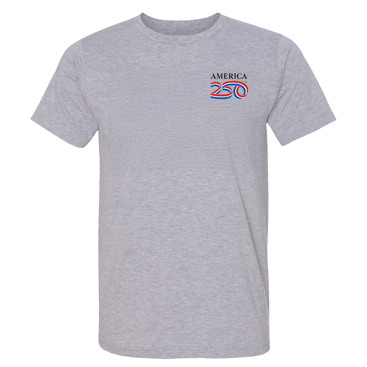 Modern 50/50 Heathered Tee, Gray