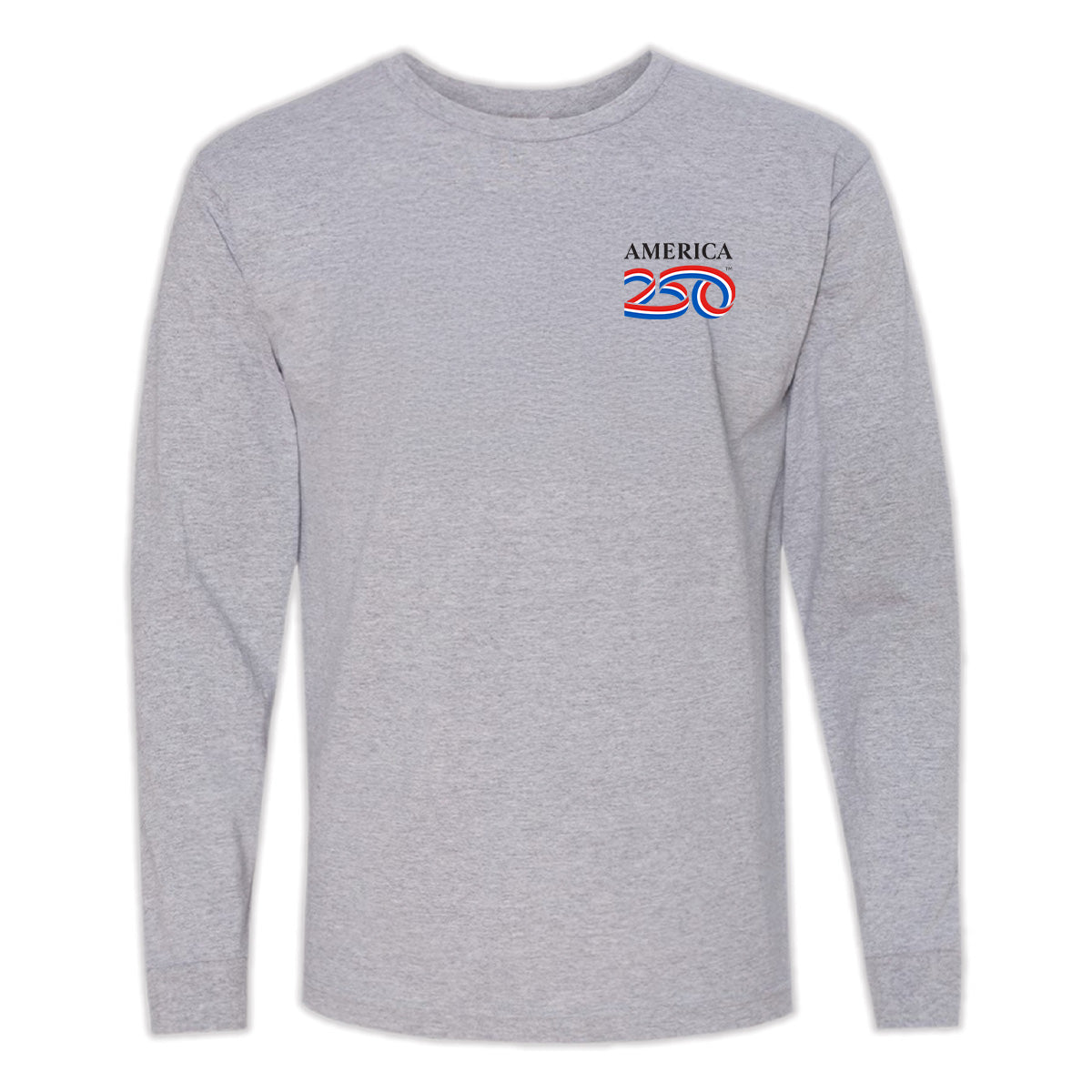 Modern Long Sleeve Tee, Dark Ash