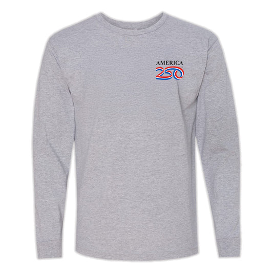 Modern Long Sleeve Tee, Dark Ash