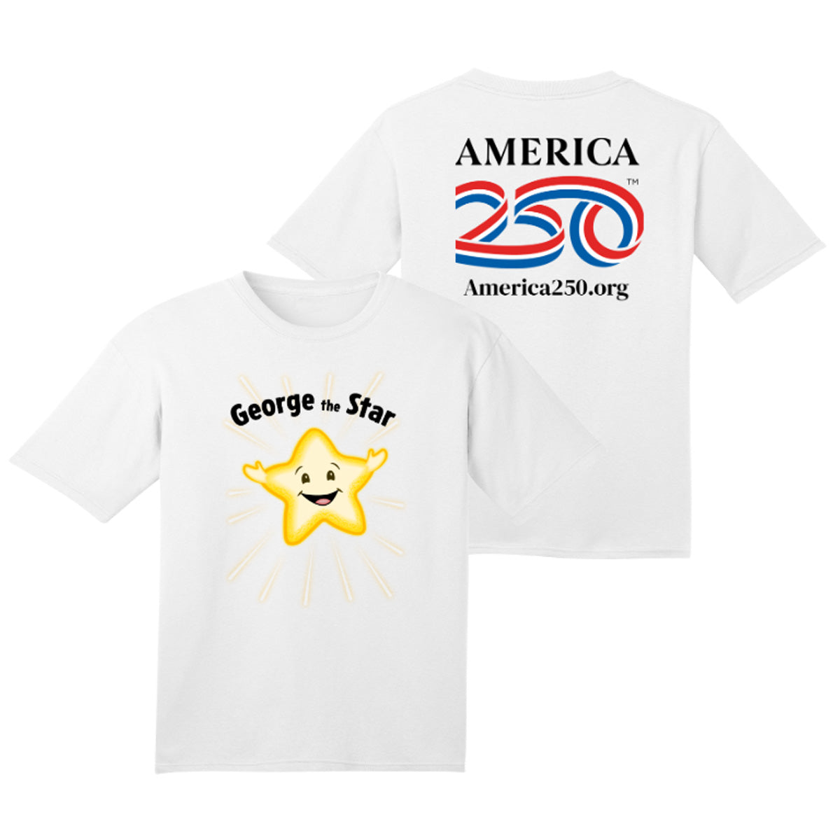 George the Star Youth Tee, White