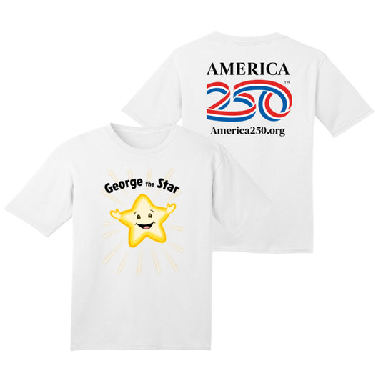 George the Star Youth Tee, White