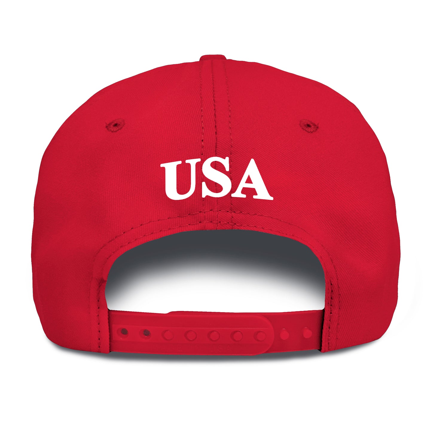 High Crown Hat, Red